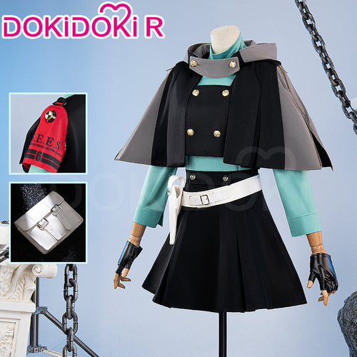 【Ready For Ship】【Size XS-3XL】【Last Batch】DokiDoki-R Game Cosplay Combat Uniform Battle Costume / Wig