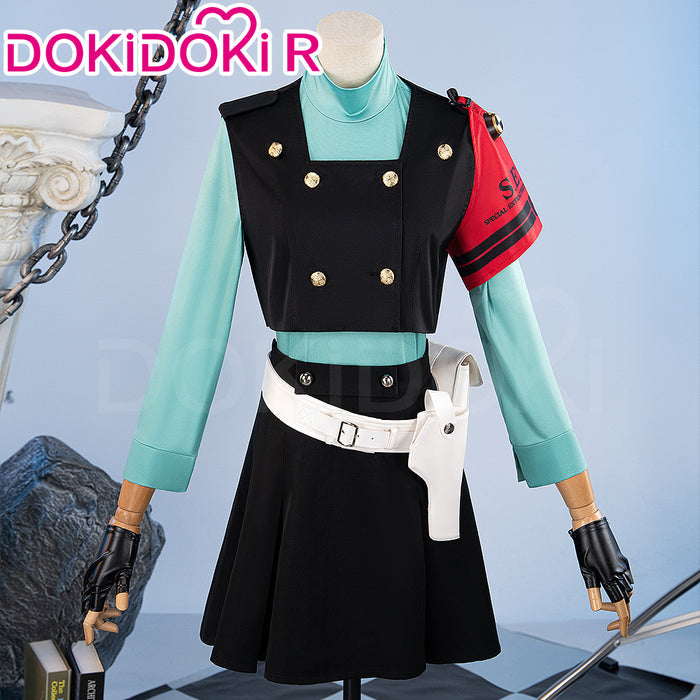 【Ready For Ship】【Size XS-3XL】【Last Batch】DokiDoki-R Game Cosplay Combat Uniform Battle Costume / Wig