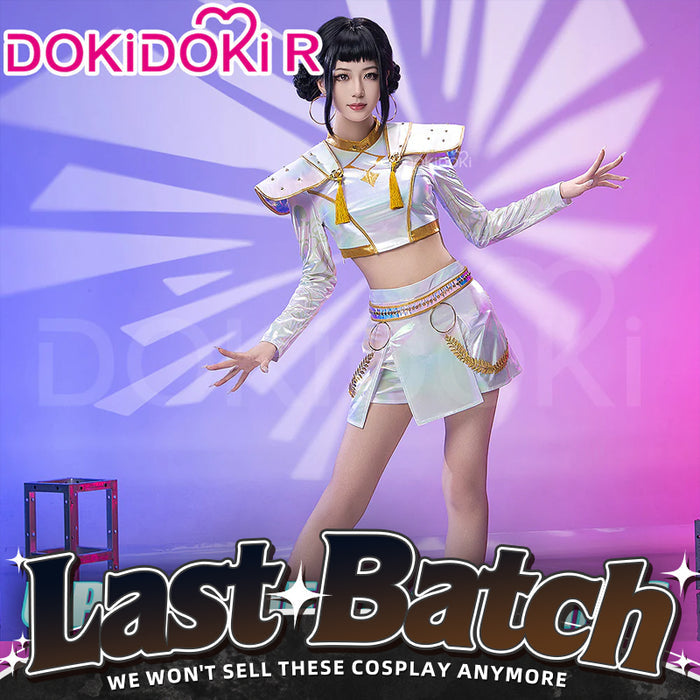 【Ready For Ship】【Size XS-3XL】【Last Batch】DokiDoki-R Movie Anime KPOP KILLER Cosplay Costume WHITE SERIES