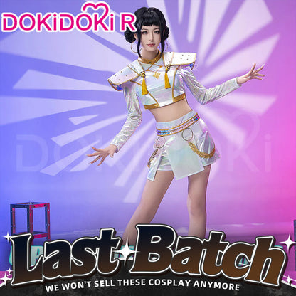 【Ready For Ship】【Size XS-3XL】【Last Batch】DokiDoki-R Movie Anime KPOP KILLER Cosplay Costume WHITE SERIES