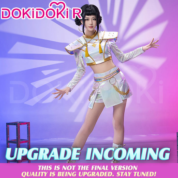 【Ready For Ship】【Size XS-3XL】【Last Batch】DokiDoki-R Movie Anime KPOP KILLER Cosplay Costume WHITE SERIES