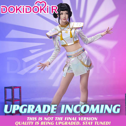 【Ready For Ship】【Size XS-3XL】【Last Batch】DokiDoki-R Movie Anime KPOP KILLER Cosplay Costume WHITE SERIES