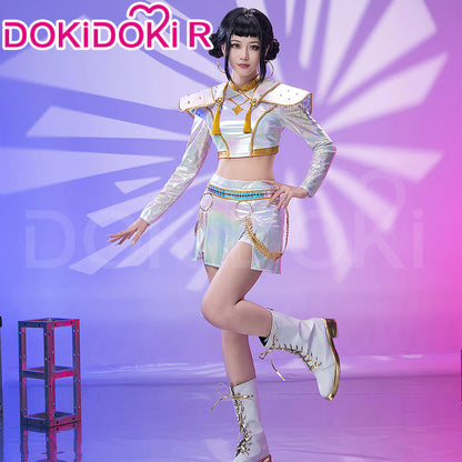 【Ready For Ship】【Size XS-3XL】【Last Batch】DokiDoki-R Movie Anime KPOP KILLER Cosplay Costume WHITE SERIES