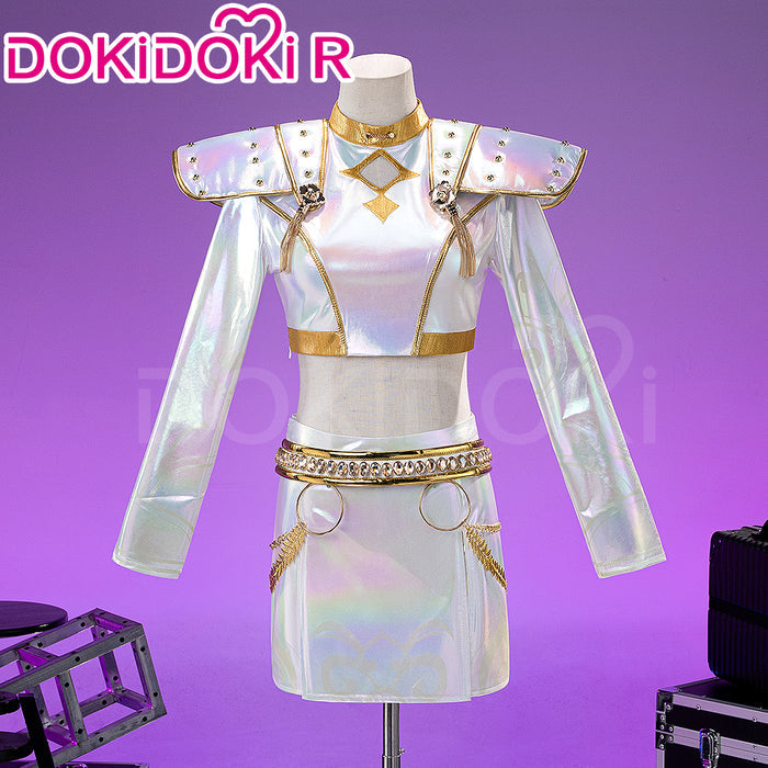 【Ready For Ship】【Size XS-3XL】【Last Batch】DokiDoki-R Movie Anime KPOP KILLER Cosplay Costume WHITE SERIES