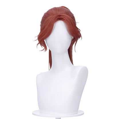 【Silver Ver Ready For Ship】DokiDoki Game Clair Obscur: Expedition 33 Copslay Maelle Wig Long Curly Red Silver Hair