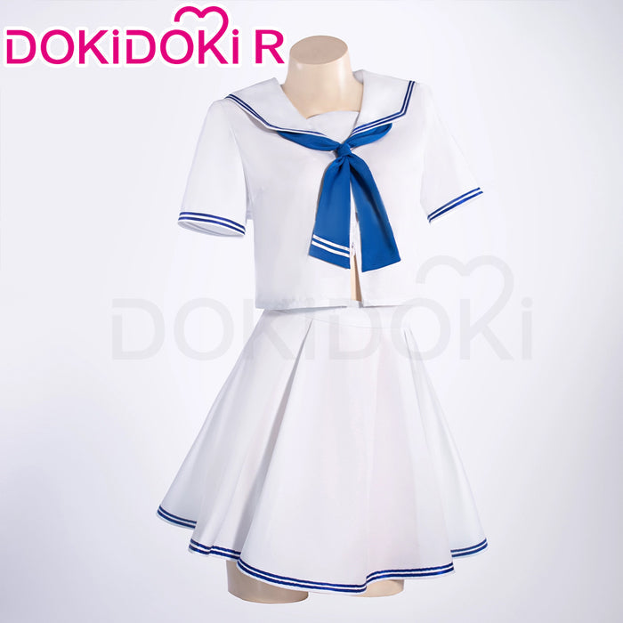 【Size S-2XL 】DokiDoki-R Anime Fate/stay night Cosplay Alter Costume Black / White Sailor Suit