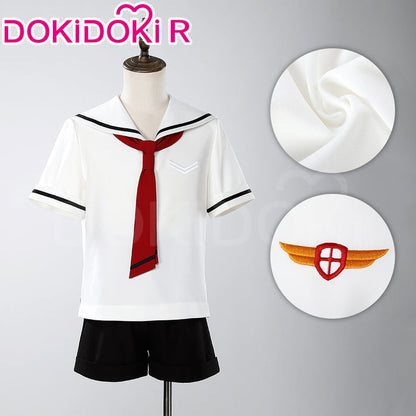 【Size S-2XL】DokiDoki-R Anime Cardcaptor Sakura Cosplay Syaoran Li School Uniform Costume