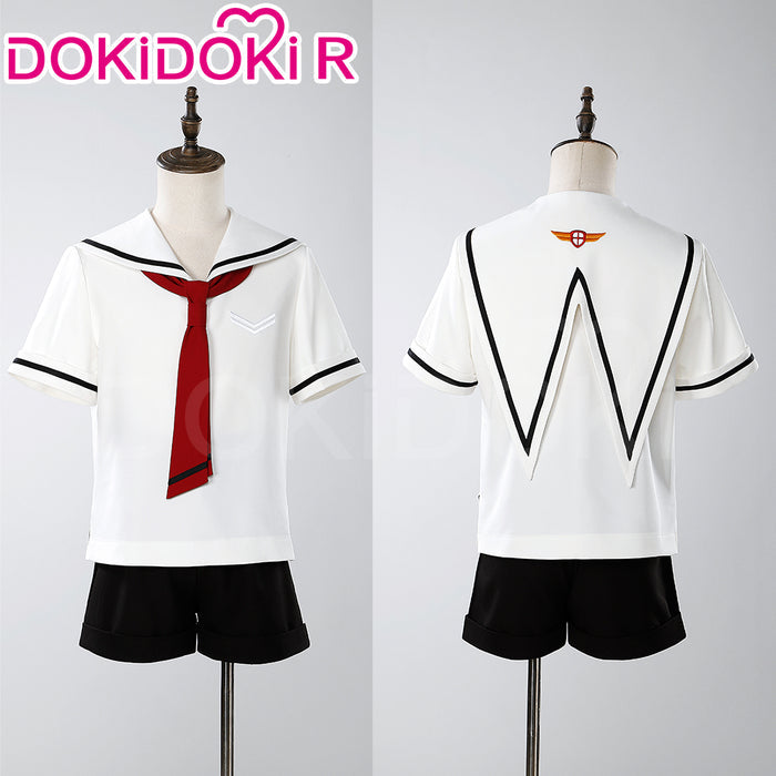 【Size S-2XL】DokiDoki-R Anime Cardcaptor Sakura Cosplay Syaoran Li School Uniform Costume