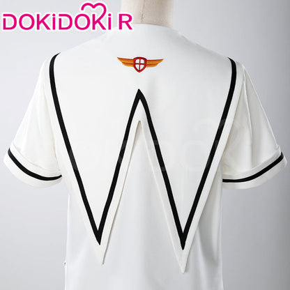 【Size S-2XL】DokiDoki-R Anime Cardcaptor Sakura Cosplay Syaoran Li School Uniform Costume