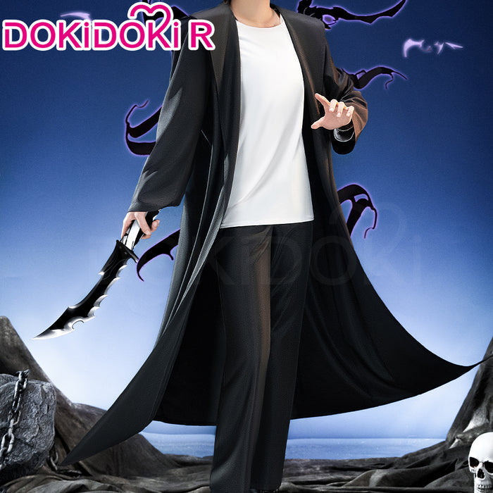 【Size S-2XL】DokiDoki-R Anime Cosplay Man Costume Black White