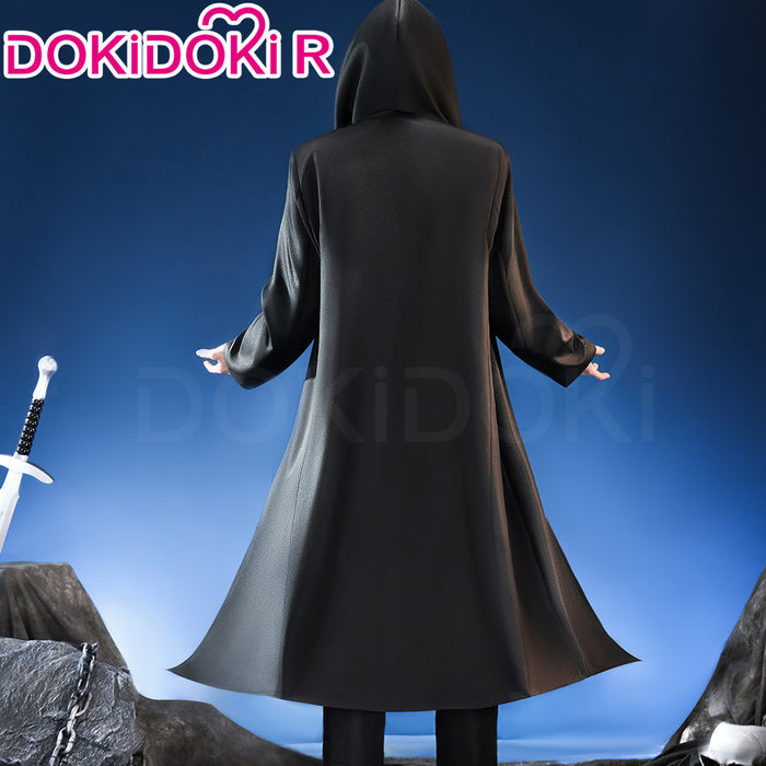 【Size S-2XL】DokiDoki-R Anime Cosplay Man Costume Black White