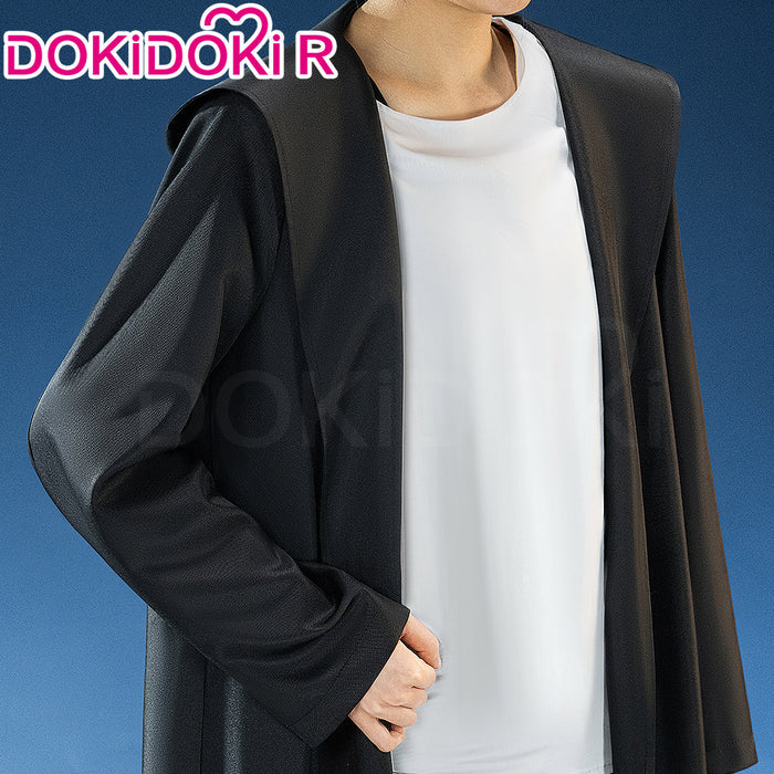 【Size S-2XL】DokiDoki-R Anime Cosplay Man Costume Black White