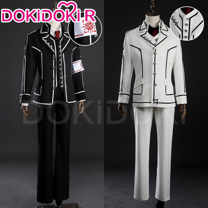 【Size S-2XL】DokiDoki-R Anime Vampire Knight Cosplay Kiryu Zero / Clan Kaname Costume Uniform