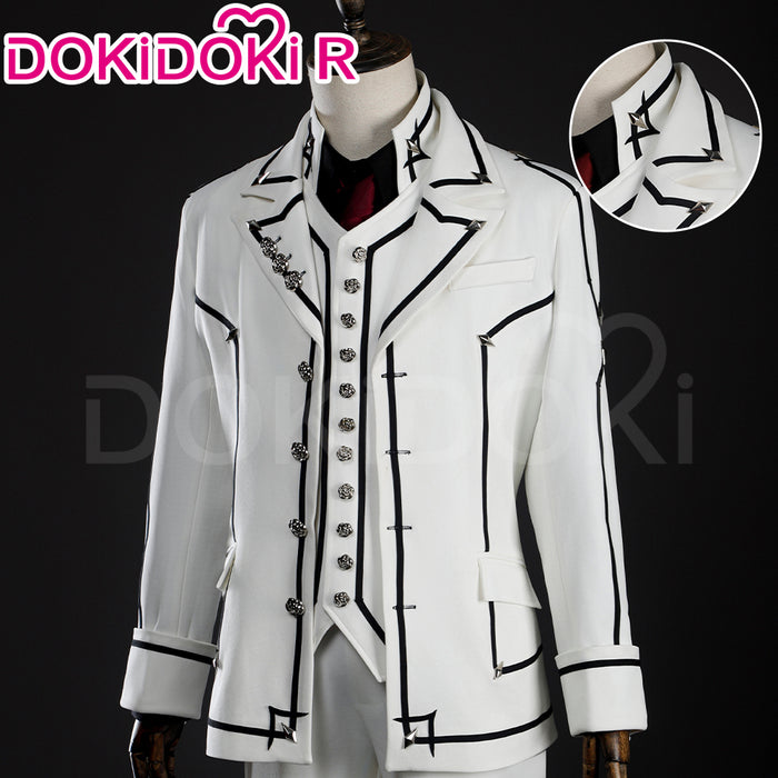 【Size S-2XL】DokiDoki-R Anime Vampire Knight Cosplay Kiryu Zero / Clan Kaname Costume Uniform