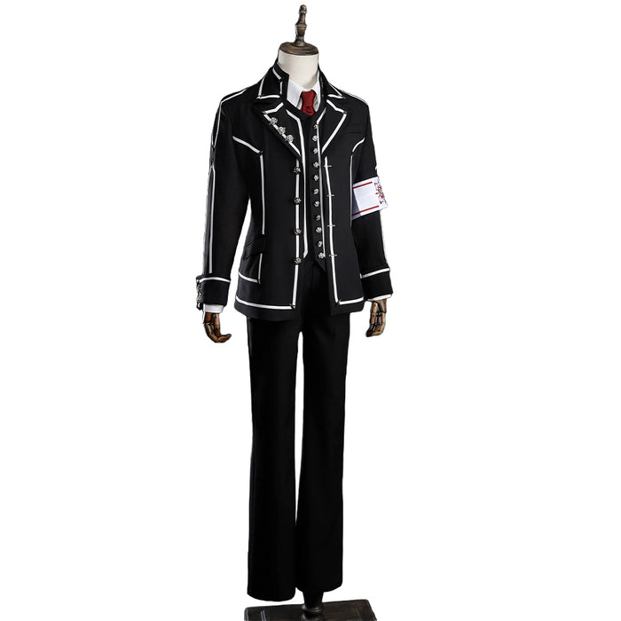 【Size S-2XL】DokiDoki-R Anime Vampire Knight Cosplay Kiryu Zero / Clan Kaname Costume Uniform