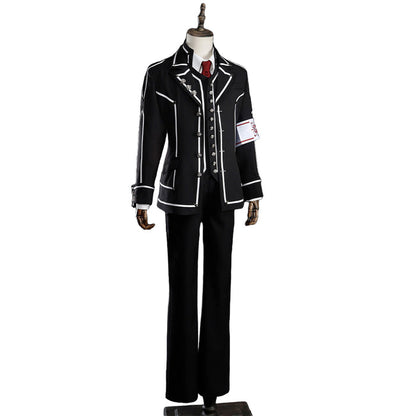 【Size S-2XL】DokiDoki-R Anime Vampire Knight Cosplay Kiryu Zero / Clan Kaname Costume Uniform