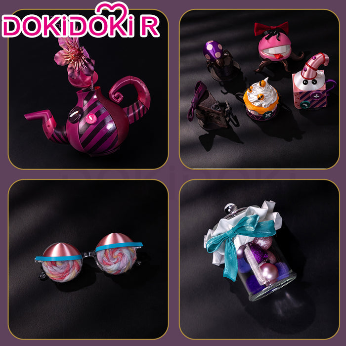 【Size S-2XL】DokiDoki-R Game Identity V  Meteorologist Tea Time Cosplay Costume Ms.Saucer