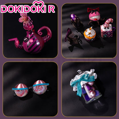 【Size S-2XL】DokiDoki-R Game Identity V  Meteorologist Tea Time Cosplay Costume Ms.Saucer
