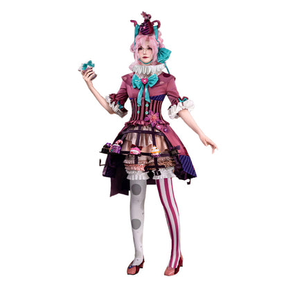 【Size S-2XL】DokiDoki-R Game Identity V  Meteorologist Tea Time Cosplay Costume Ms.Saucer