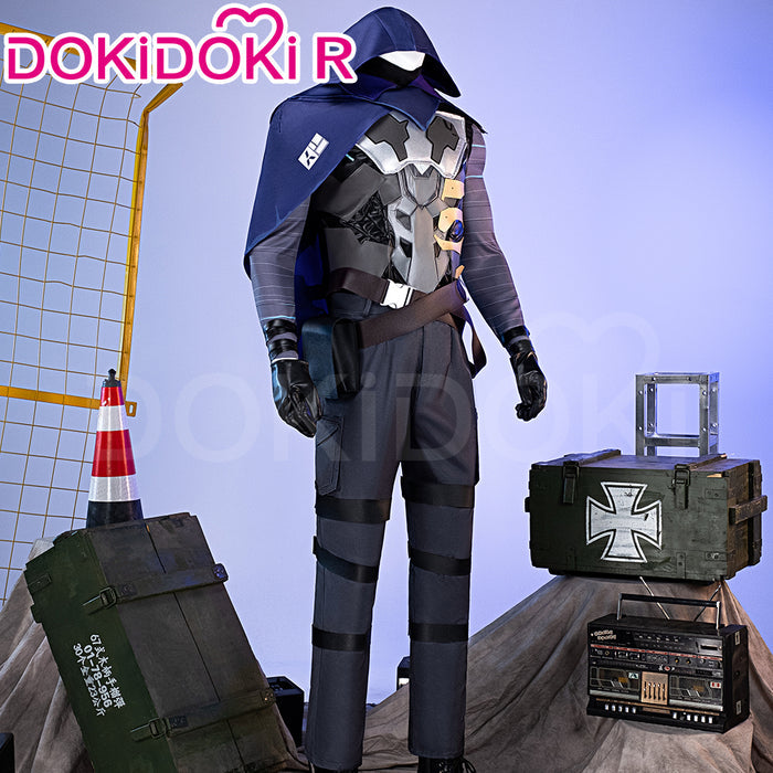 【Size S-2XL】DokiDoki-R Game Valorant Cosplay Omen Costume