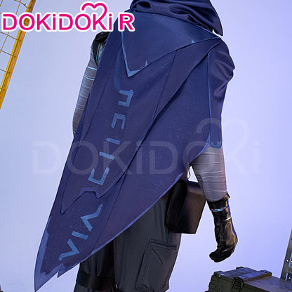 【Size S-2XL】DokiDoki-R Game Valorant Cosplay Omen Costume