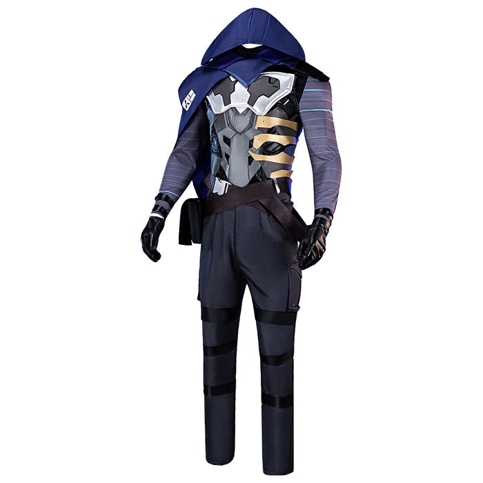 【Size S-2XL】DokiDoki-R Game Valorant Cosplay Omen Costume