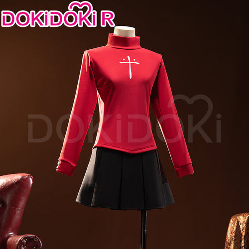 【Size S-2XL】【In Stock】DokiDoki-R Game Fate/stay night Cosplay Tohsaka Rin Casual Wear