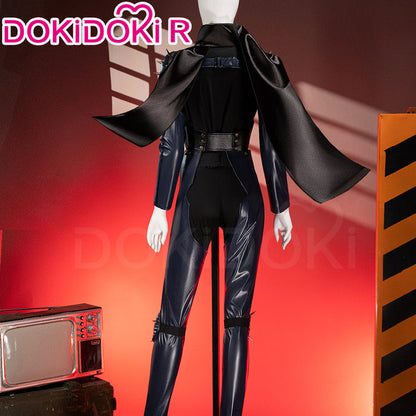 【Size S-3XL】DokiDoki-R Anime Tight Black Combat Uniform Coetume