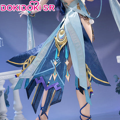 【Size S-3XL】DokiDoki-SR Game Genshin Impact Cosplay Lauma Costume Song of the Welkin Moon Nod Krai Halloween