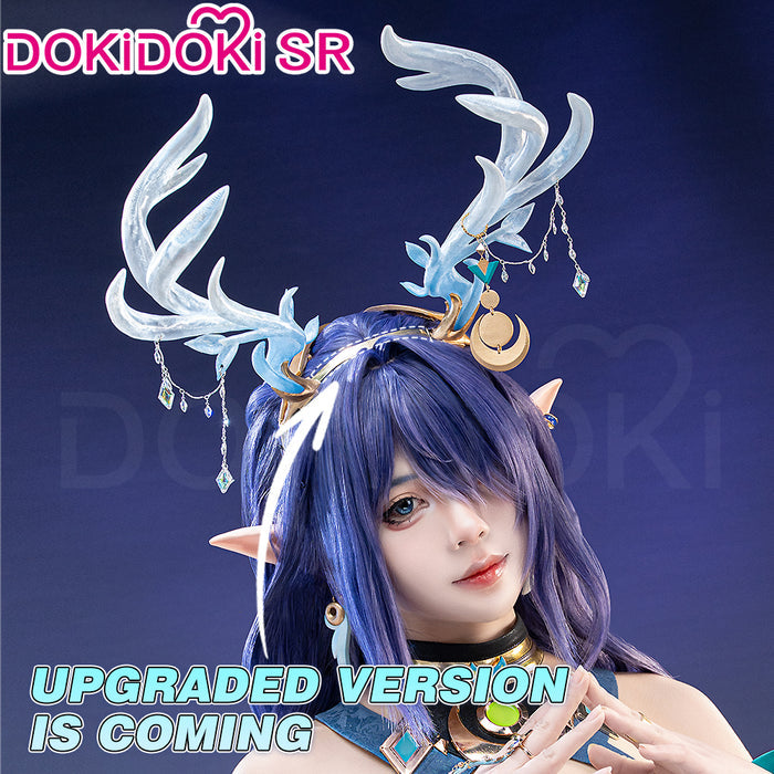 【Size S-3XL】DokiDoki-SR Game Genshin Impact Cosplay Lauma Costume Song of the Welkin Moon Nod Krai Halloween
