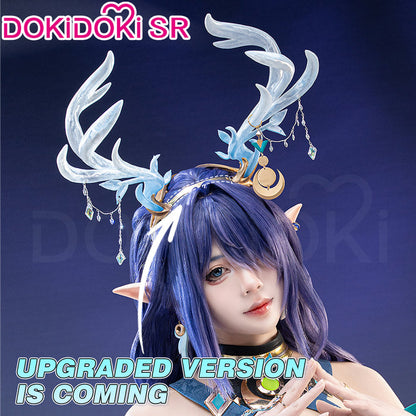 【Size S-3XL】DokiDoki-SR Game Genshin Impact Cosplay Lauma Costume Song of the Welkin Moon Nod Krai Halloween