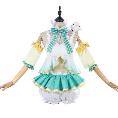 【Size XS-2XL】DokiDoki-R Anime LoveLive! School Idol Project Cosplay Kotori Minami Costume Idol Project Snow Type