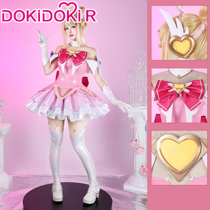 【Size XS-2XL】DokiDoki-R Game Cosplay Costume Magical Girl Fight Suit