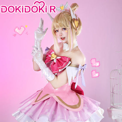 【Size XS-2XL】DokiDoki-R Game Cosplay Costume Magical Girl Fight Suit