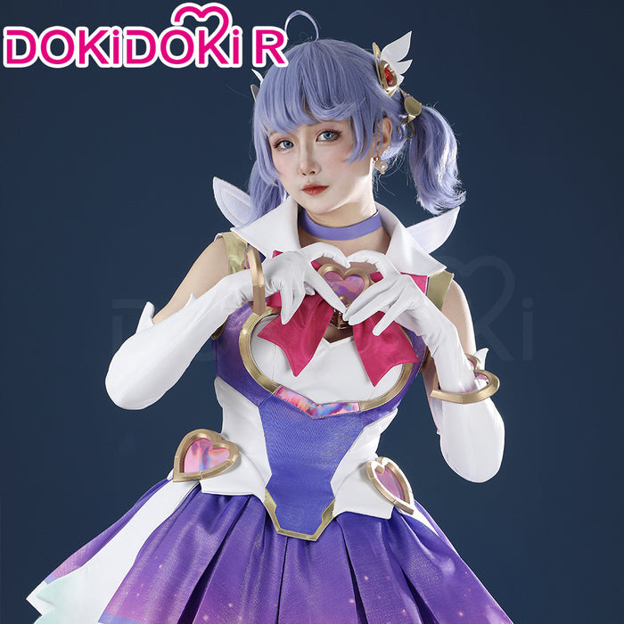 【Size XS-2XL】DokiDoki-R Game Cosplay Costume Magical Girl Fight Suit