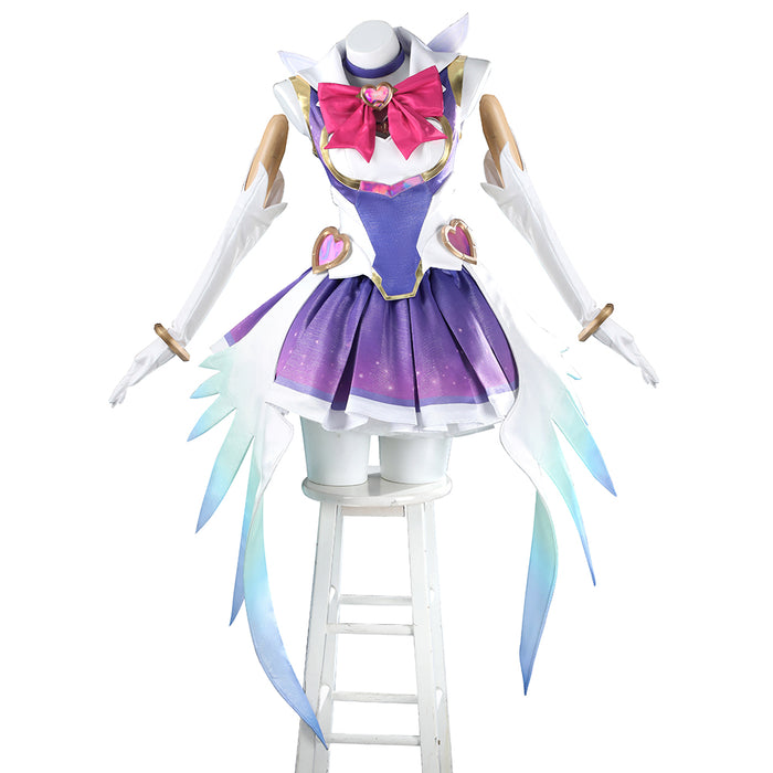 【Size XS-2XL】DokiDoki-R Game Cosplay Costume Magical Girl Fight Suit
