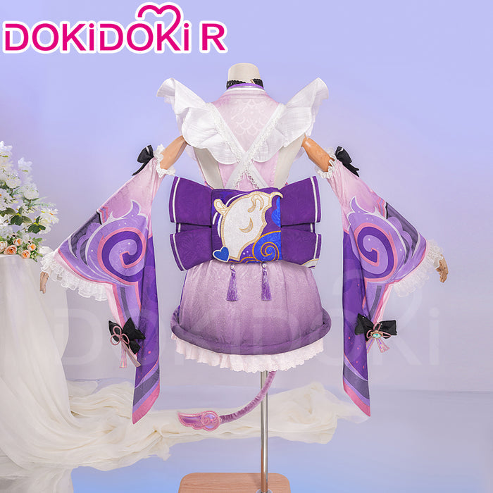 【Size XS-2XL】DokiDoki-R Game Genshin Impact Cosplay Yumemizuki Mizuki Costume Inazuma