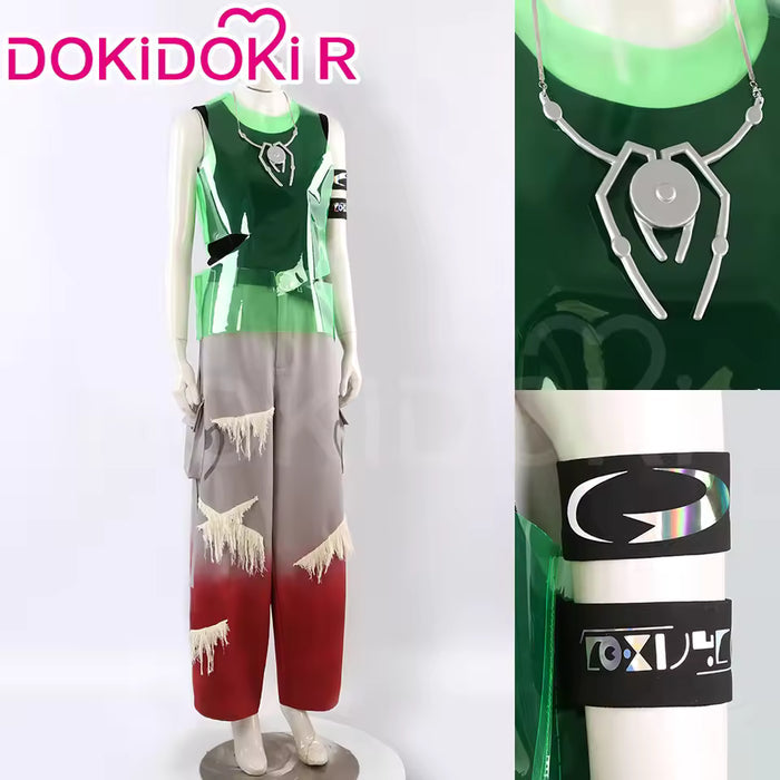 【Size XS-2XL】DokiDoki-R Music Video Cosplay PVC Ver Costume R7