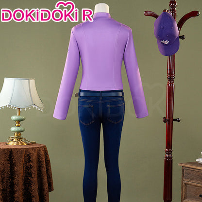 【Size XS-3XL】DokiDoki-R Anime  Cosplay Costume Purple Suit