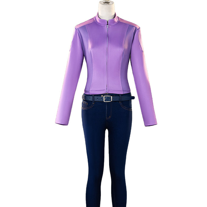 【Size XS-3XL】DokiDoki-R Anime  Cosplay Costume Purple Suit