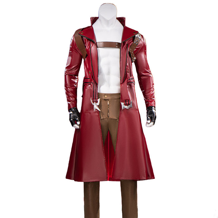 【Size XS-3XL】DokiDoki-R Game Anime Cosplay Costume Red