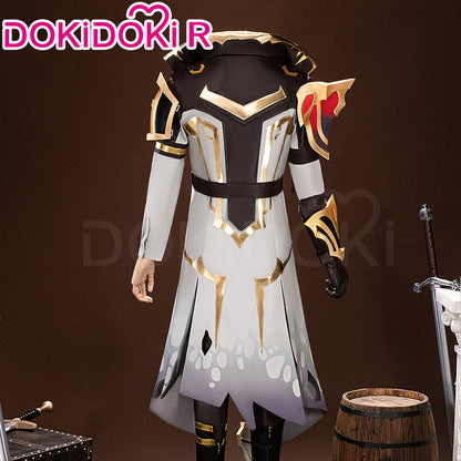 【Size XS-3XL】DokiDoki-R Game Cosplay Male Survivor Costume White Black Suit