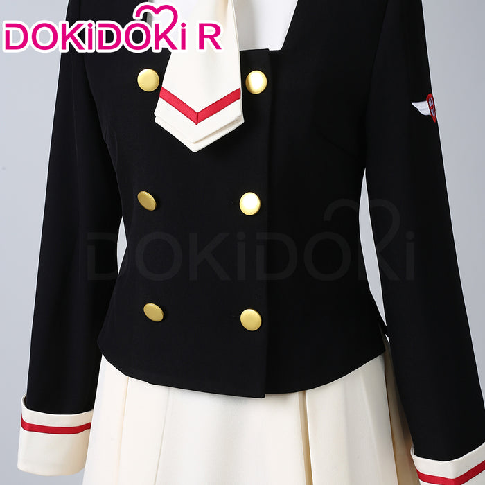 【Size XS-XL】DokiDoki-R Anime Card Captor Sakura Cosplay Middle School Uniform