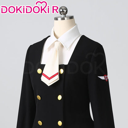 【Size XS-XL】DokiDoki-R Anime Card Captor Sakura Cosplay Middle School Uniform