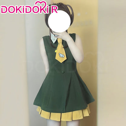 【Size XS-XL】DokiDoki-R Anime Cardcaptor Sakura A Travel To Hong Kong Cosplay Sakura Kinomoto Costume Casual Wear