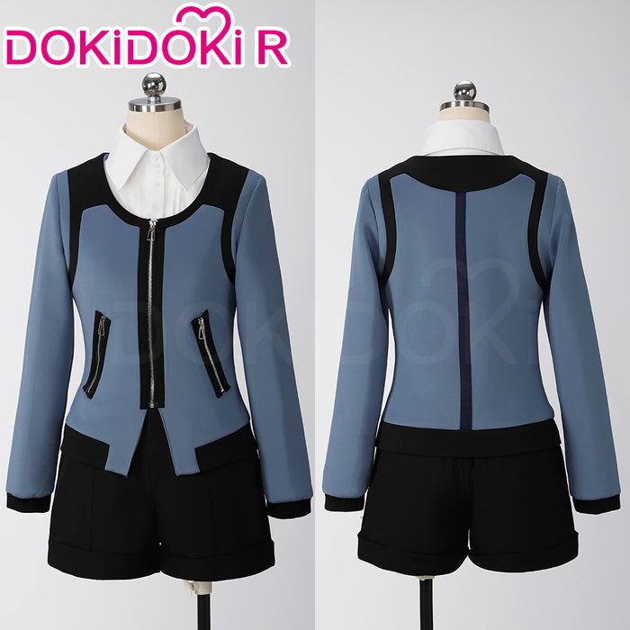 【Size XS-XL】DokiDoki-R Anime Cosplay Blue Costume Halloween