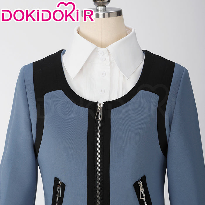 【Size XS-XL】DokiDoki-R Anime Cosplay Blue Costume Halloween