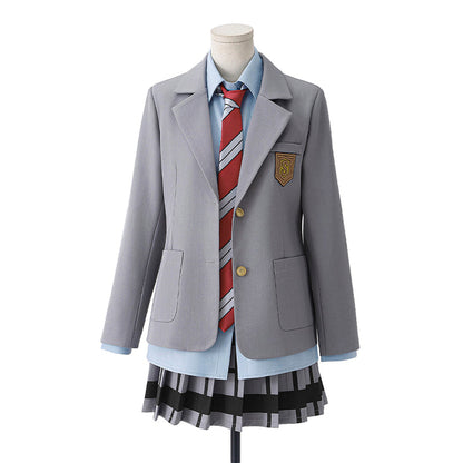 【Size XS-XL】DokiDoki-R Anime Your Lie in April Cosplay Miyazono Kaori Cosplay