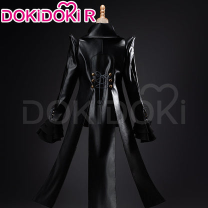 【Size XS-XL】DokiDoki-R Game Cosplay Costume Black Jumpsuit