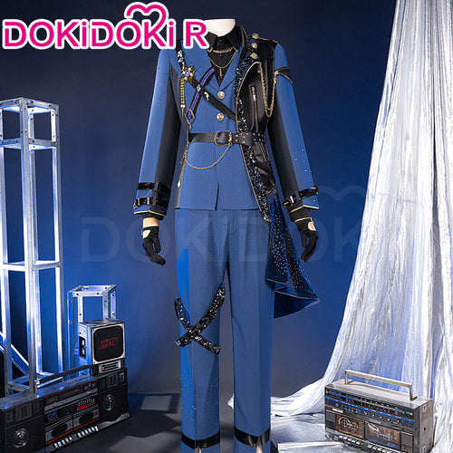 【Size XS-XL】DokiDoki-R Game Cosplay Ensemble Stars Blue Suit ES
